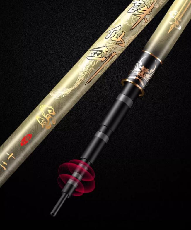 Men Fishing Rod 88 Platform Light Hard Crucian Carp Rod Top