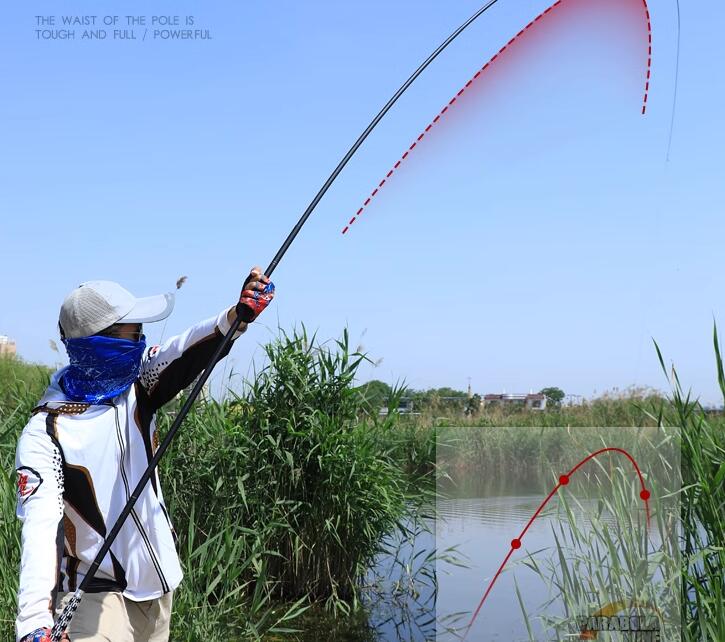 Pan 39 Fishing rod, hand rod, ultra light and ultra hard long carbon fishing rod