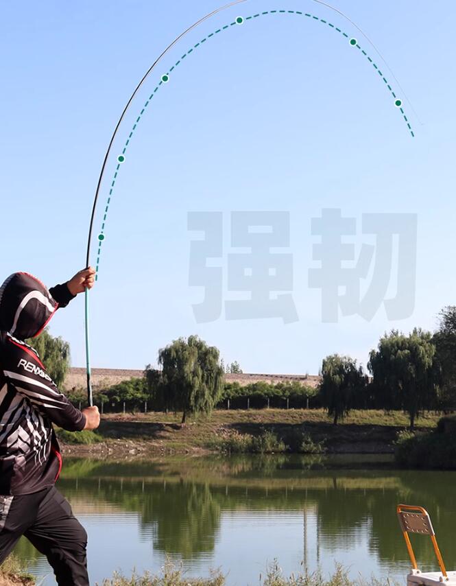 Fishing rod 55 carbon fishing rod hand ultra light and hard beginner